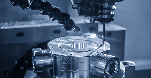 precision drilling in progress