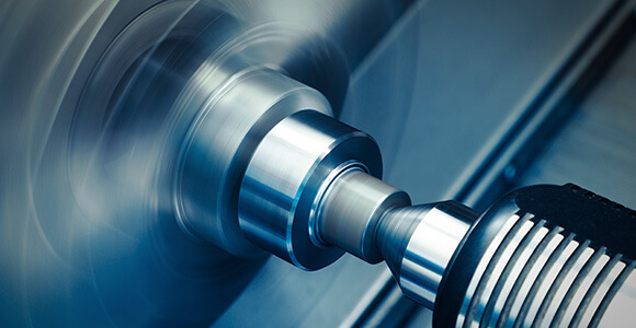 cnc turning in progress